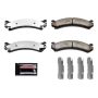 PowerStop Z36-784 PowerStop - Z36 Truck and SUV Carbon-Fiber Ceramic Brake Pads with Hardware Kit