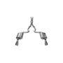CORSA Performance 14332 Corsa 2015-2017 Ford Mustang GT 5.0 3in Cat Back Exhaust Polish Dual Tips (Sport)