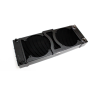 Rywire Tucked Flipable 24x9 (Small) Radiator (Matte Black Finish)