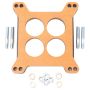EDELBROCK EDE8723 Carburetor Spacer - 1/2 Thick - Wood