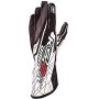 OMP KS-2 Art Gloves Black/White - Size S