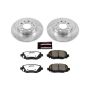PowerStop K7301-36 Z36 Truck and SUV Carbon-Fiber Ceramic Brake Pad and Drilled & Slotted Rotor Kit