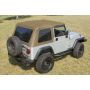 Rugged Ridge 13750.37 Bowless XHD Soft Top Spice 97-06 Jeep Wrangler TJ
