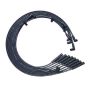 MOROSO MOR51060 Ultra Plug Wire Set BBM 361-440 Black