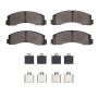 Dynamic Friction 1400-2087-01 Brake Pad Kt
