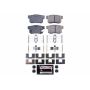 PowerStop Z23-537 PowerStop - Z23 Daily Driver Carbon-Fiber Ceramic Brake Pads with Hardware Kit