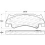 Stoptech 308.10850 Street Brake Pads