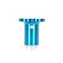 NRG Heart Shape Drift Button Nissan S13/S14/S15 - Blue