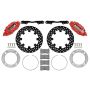 Wilwood 140-16632-DR 2014+ Polaris RZR XP 1000 Front Kit 11.25in Drilled - Red