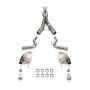 CORSA Performance 21250 Corsa 2024 Ford Mustang GT Xtreme Cat-Back Exhaust Sys. 3.0in Dual Rear Exit w/4.5in Pro Series Tips