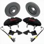 Ford Racing M-2300-V 2015-2023 Mustang Performance Pack 6-Piston Front Brake Kit