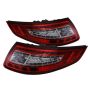 Xtune Porsche 911 997 05-08 LED Tail Lights Red Clear ALT-ON-P99705-LED-RC