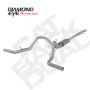 Diamond Eye Performance K3126A Diamond Eye KIT 3in CB DUAL GAS AL CHEVY/GM 4.3L 5.3L 1500