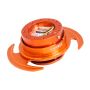 NRG Quick Release Kit Gen 3.0 - Orange Body / Orange Ring w/Handles