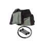 Rampage 1987-1995 Jeep Wrangler(YJ) Comfort Combo Seat Covers - Black/Grey