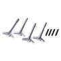 PROFORM PFM141-902 Street Chrome V/C Wing Nuts 4pcs