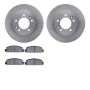Dynamic Friction 6502-80100 Rotor Kit