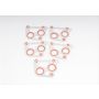ACDelco Gold Engine Oil Filter Adapter Gaskets for 2003 AURORA, 2004-2005 BONNEVILLE, 2006-2011 LUCERNE - 12573044