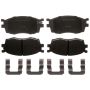 ACDelco Silver Brake Pads for 2006-2011 ACCENT, RIO, RIO5 - 19360224
