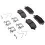 ACDelco Silver Ceramic Disc Brake Pads 19431133
