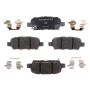 ACDelco Silver Brake Pads for 2007-2009 ALTIMA, 2007-2012 SENTRA - 19339869