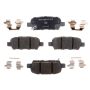 ACDelco Silver Brake Pads for 2007-2009 ALTIMA, 2007-2012 SENTRA - 19339869
