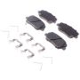 ACDelco Silver Ceramic Disc Brake Pads for 2016-2018 SANTA FE SPORT, 2016-2020 SORENTO - 19430436