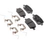 ACDelco Silver Ceramic Disc Brake Pads 19429928
