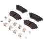 ACDelco Silver Brake Pads for 2018-2024 ECLIPSE CROSS, 2017-2020 OUTLANDER, 2018-2022 OUTLANDER PHEV - 19422580