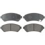 ACDelco Silver Brake Pads 88877679