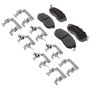 ACDelco Silver Ceramic Disc Brake Pads 19431173