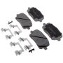 ACDelco Silver Ceramic Disc Brake Pads for 2003-2008 COROLLA, MATRIX, VIBE - 19431182