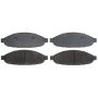 ACDelco Silver Brake Pads for 2004-2008 PACIFICA - 19255850