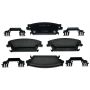 ACDelco Gold Ceramic Brake Pads for 2004-2009 SRX - 19312057