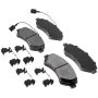 ACDelco Gold Semi-Metallic Brake Pads for 2014-2024 PROMASTER 1500, PROMASTER 2500, PROMASTER 3500 - 19430484