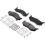 ACDelco Gold Semi-Metallic Brake Pads 19429935