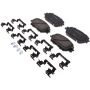 ACDelco Gold Hybrid Brake Pads for 2002-2006 CAMRY, 2006 GS300, 2009-2015 IS250 - 19428168