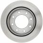 ACDelco Silver Non-Coated Brake Rotors 19287224