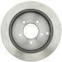 ACDelco Silver Non-Coated Brake Rotors for 2001-2006 SANTA FE, 2005-2016 SPORTAGE, 2005-2015 TUCSON - 19261818
