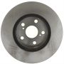 ACDelco Silver Non-Coated Brake Rotors 19286255