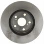 ACDelco Silver Non-Coated Brake Rotors 19286255