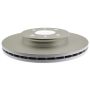 ACDelco Silver Coated Disc Brake Rotors for 2012-2017 ACCENT, 2012-2018 RIO - 19383326
