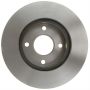 ACDelco Silver Non-Coated Brake Rotors for 1985-1989 XR4TI - 19312835