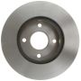 ACDelco Silver Non-Coated Brake Rotors for 1985-1989 XR4TI - 19312835