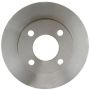 ACDelco Silver Non-Coated Brake Rotors 19312836