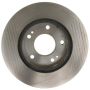 ACDelco Silver Non-Coated Brake Rotors for 1990 ECLIPSE, LASER - 19312845