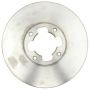 ACDelco Silver Non-Coated Brake Rotors for 1989-1994 JUSTY - 19312865