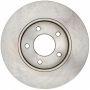 ACDelco Silver Non-Coated Brake Rotors 19241857