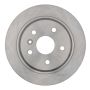 ACDelco Silver Non-Coated Brake Rotors 19294230