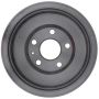 ACDelco Silver Brake Drums for 2012 BEETLE, 2011-2012 JETTA - 19305515